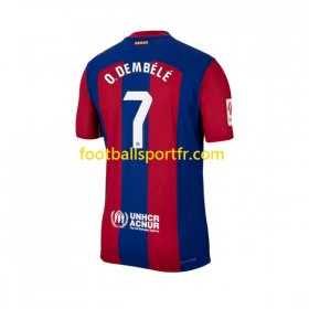 Tenue FC Barcelone Ousmane Dembele 7 Domicile 2023-2024 Maillot de Foot